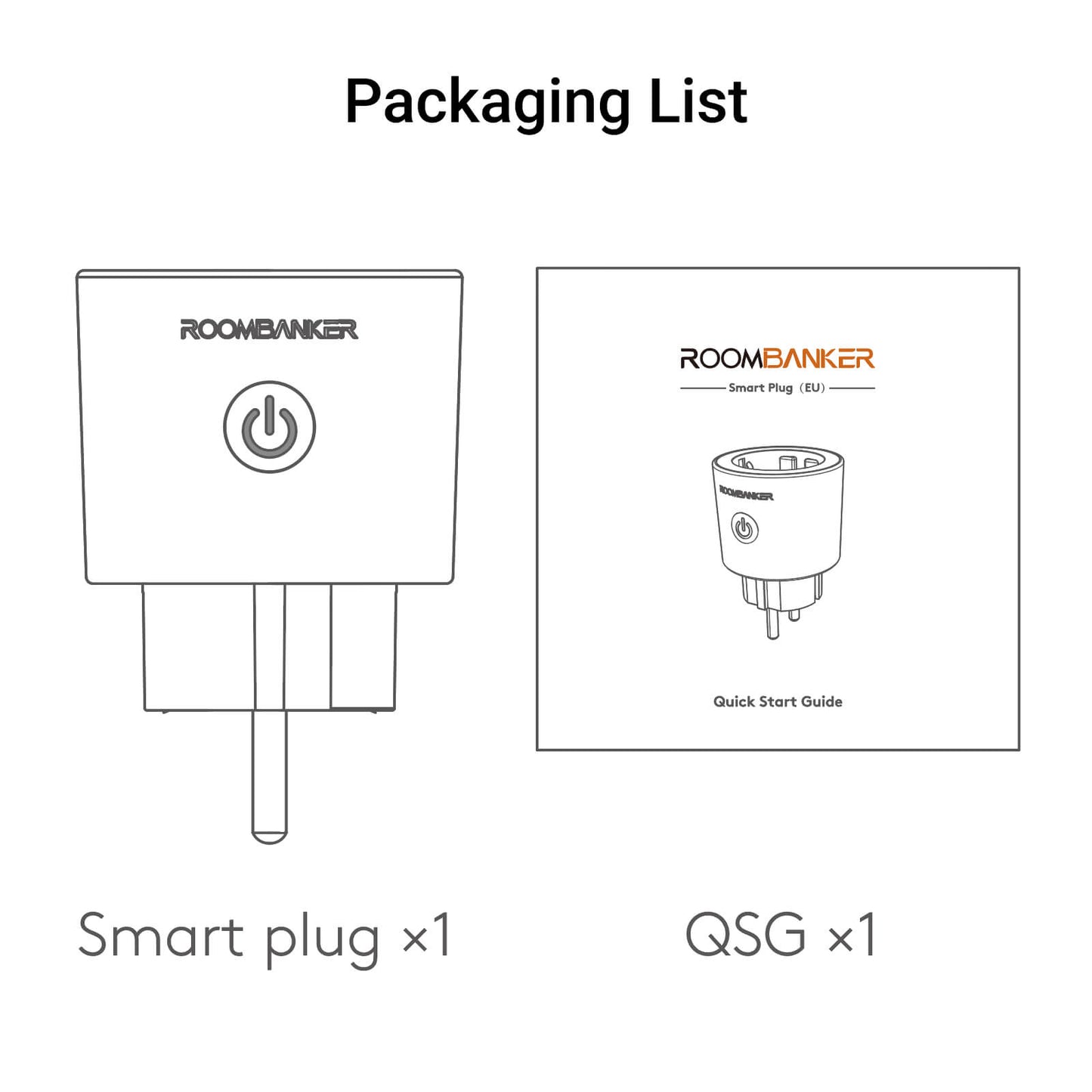 RoomBanker Smart Plug PL1